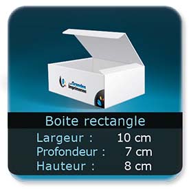 Emballage (Coffret, Boîte, carton, colis et etuis) 10 x 7 x 8 cm - Largeur de 10 Cm - Profondeur 7 Cm - Hauteur de 8 Cm