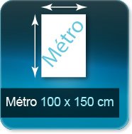 Affiches Metro 1000x1500mm