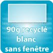 Enveloppes 90g recyclé sans fenêtre