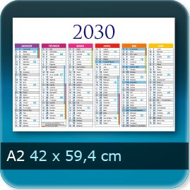 Calendriers A2 594x420mm