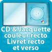 CD DVD Gravure & Packaging CD & jacquette Quadri R° livret Quadri RV