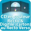 CD DVD Gravure & Packaging CD Quadri R° digifile Quadri RV