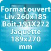 CD DVD Gravure & Packaging ouvert liv260x185 boit191x272 Jaq189x270