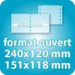 CD DVD Gravure & Packaging 240x120mm + 151x118mm