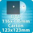 CD DVD Gravure & Packaging DVD 116x116mm & pochette 123x123mm