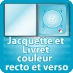 CD DVD Gravure & Packaging Jacquette Quadri R°V° livret Quadri RV