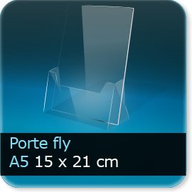 Présentoir Porte fly A5 15x21 cm