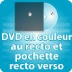 CD DVD Gravure & Packaging Quadri recto pochette et DVD