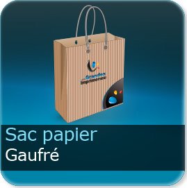 Sac Publicitaire Sac Papier Gaufré