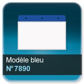 Badge Modèle Bleu n7890